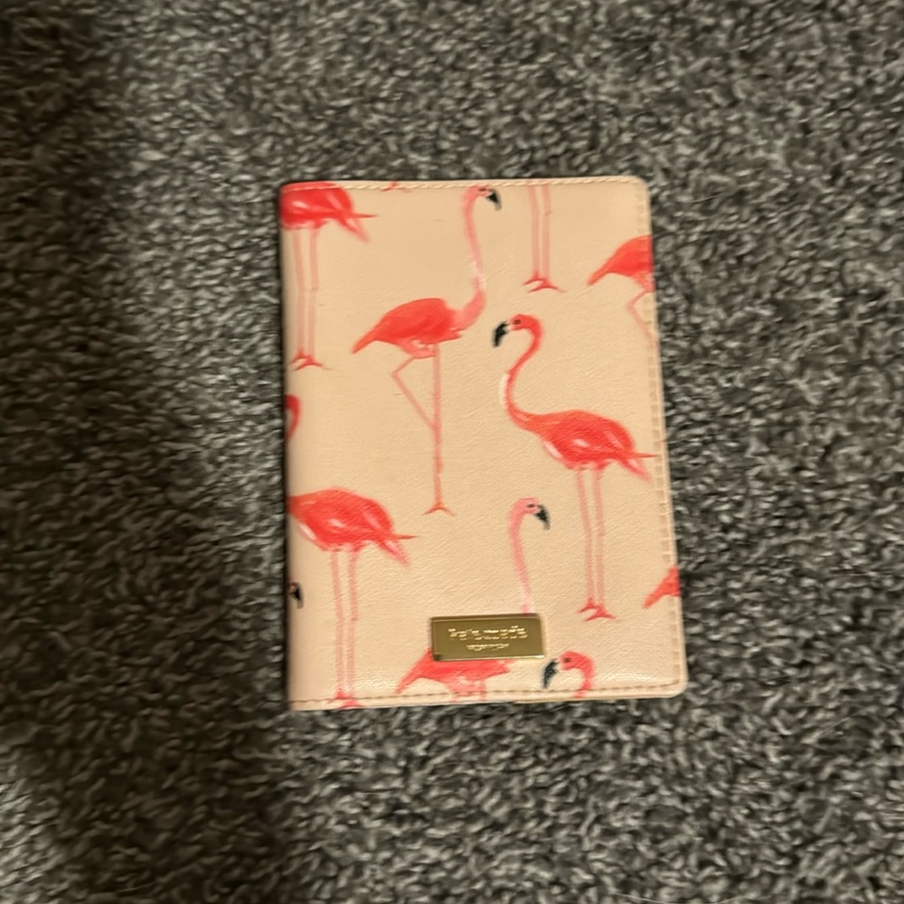 Kate Spade Flamingo Passport Holder
